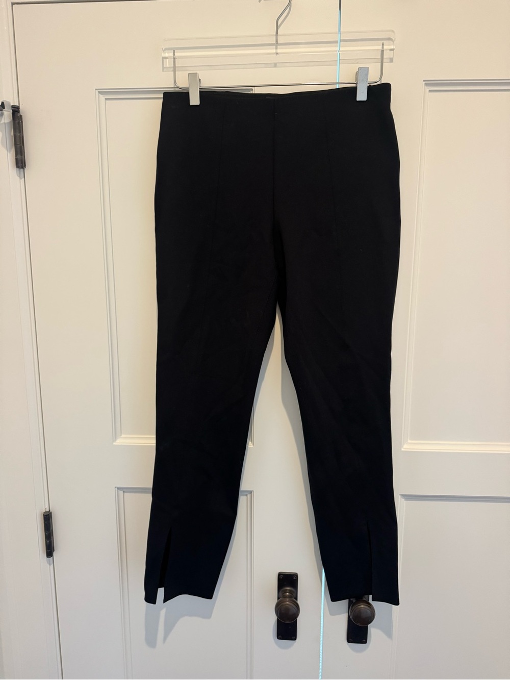 Theory Black Tailored Stretch Pants